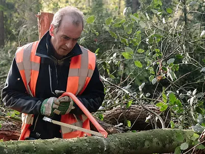 Natuurwerkdag 2018 in Nieuw Wulven